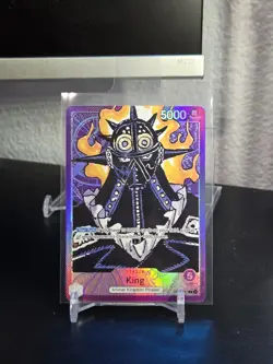 2022 One Piece Romance Dawn King Alt Art Leader OP01-091 English - Image 1