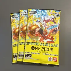 ONE PIECE TCG OP15 EB-04 Booster Pack Adventure on Kami’s Island Sealed English - Image 4