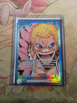Donquixote Doflamingo Leader OP01-060 Romance Dawn Alt Art. - Image 1