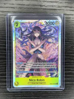 Nico Robin ENGLISH EB03-055 HEROINES SR - Pack to Sleeve - Image 1
