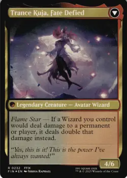 MTG Kuja, Genome Sorcerer Foil NM FINAL FANTASY Magic 232 - Image 2