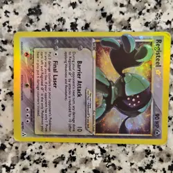 Pokemon Registeel Star EX Legend Maker 92/92 Ultra Rare Holo Basic 90 HP Card - Image 3