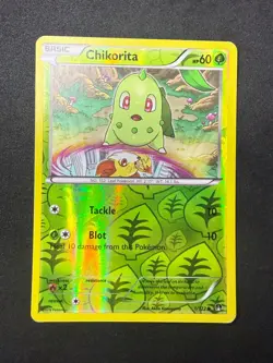 Chikorita 1/122 | Reverse Holo XY | BREAKpoint | Pokemon Card | MP - Image 1