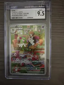 Pokemon TCG Kirlia Scarlet & Violet Holo Illustration Rare Card 212/198 Base Set - Image 1