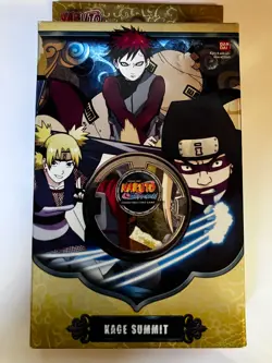 Naruto CCG Kage Summit Sand Sibling Deck 51 cards, game mat, turn marker, manual - Image 2