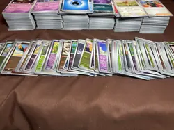 Pokemon TCG bulk and reverse hollow 1000+ Card Lot DR,JT,PF,PO,AH - Image 1
