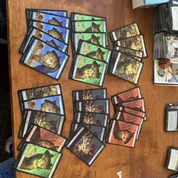 Magic The Gathering TMNT Pizza 30 Card Lot 25 Base/5 Foil - Image 1