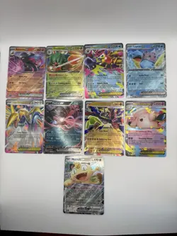 Pokemon Perfect Order COMPLETE Double Rare EX Card Lot- Meowth, Starmie, & More - Image 1