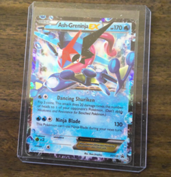Pokemon - Ash-Greninja EX Blackstar Promos Holo Card XY133 2016 - Image 1