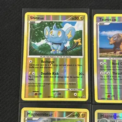 Vintage Pokemon Mid-Era Card Lot Of 8 Various Sets 2007-2009 Reverse Holo - Image 4