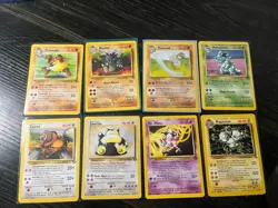 10 VINTAGE Pokemon Cards from Various Classic Sets!! - Image 4