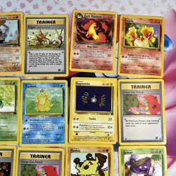 Team Rocket Pokemon Card Lot (21 cards) Commons and Uncommons MP/LP #10 - Image 4
