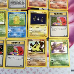 Team Rocket Pokemon Card Lot (21 cards) Commons and Uncommons MP/LP #10 - Image 5