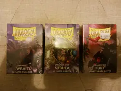 Dragon Shield Matte Card Sleeves, 3x 60ct Japanese Size Bundle - Image 1