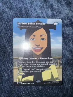 Avatar The Last Airbender Eternal Joo Dee Public Servant Borderless MTG Mythic - Image 1