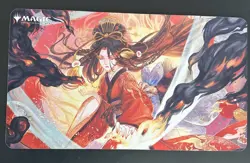 Ultra-Pro Playmat Mystical Archive Japanese Alt Art Infuriate MTG - Image 1