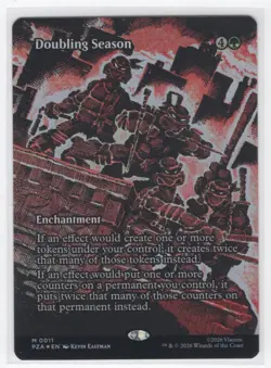 #11 2026 Teenage Mutant Ninja Turtles Source Material Doubling Season Mythic - Image 1