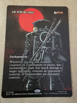 All Will Be One - Regular (Borderless) Teenage Mutant Ninja Turtles - Mtg - Image 1