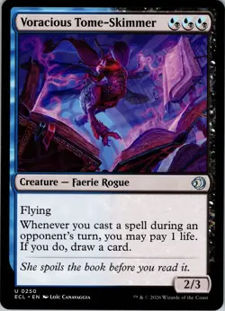 Voracious Tome-Skimmer U Lorwyn Eclipsed 250 NM - Image 1