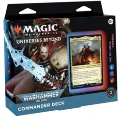 MTG Warhammer 40K Commander Deck: The Ruinous Powers SEALED Magic The Gathering - Image 1