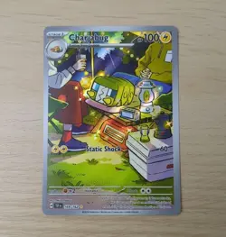 Pokemon Charjabug 169/162 Temporal Forces Illustration Rare TCG Card - Image 3