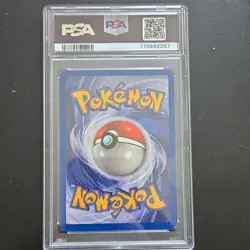 Pokemon Vaporeon Jungle Holo 12/64 PSA 6 EX-MT Unlimited Rare Card 1999 - Image 2