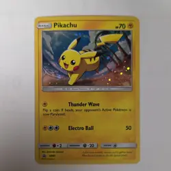 Pokemon Pikachu SM81 SM Promo Holo Card - Image 1