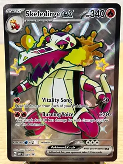 Scarlet & Violet Skeledirge ex 081 Promo Pokemon NM/M - Image 1