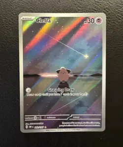 Pokemon TCG- Cleffa - 202/197 - Obsidian Flames - Illustration Rare - Image 1
