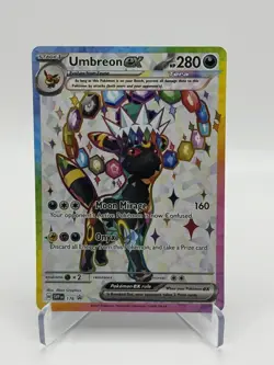 Pokemon TCG Umbreon EX Svp176 Premium Figure Collection Promo - Image 1