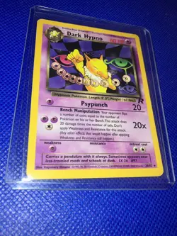 1st Edition Dark Hypno 26/82 Non Holo Team Rocket Set Rare Pokemon WOTC NM - Image 1