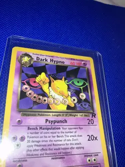 1st Edition Dark Hypno 26/82 Non Holo Team Rocket Set Rare Pokemon WOTC NM - Image 2