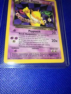 1st Edition Dark Hypno 26/82 Non Holo Team Rocket Set Rare Pokemon WOTC NM - Image 3