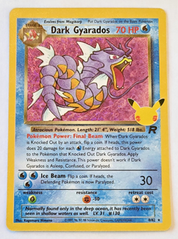 Pokemon TCG: Dark Gyarados Celebrations #8/82 MINT - Image 1