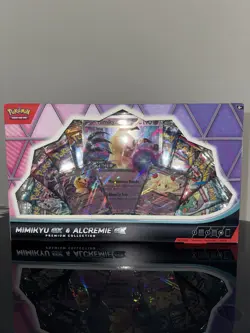 Pokemon Mimikyu ex Alcremie ex Premium Collection Box Sealed - Image 1