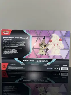 Pokemon Mimikyu ex Alcremie ex Premium Collection Box Sealed - Image 2
