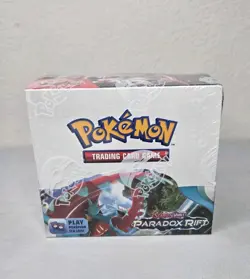 Mint Pokemon TCG Scarlet & Violet Paradox Rift Booster Box Factory Sealed 2023 820650863998 - Image 1