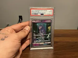 Pokemon Mewtwo GX 78/73 Secret Rare Shining Legends Holo PSA 4 - Image 1