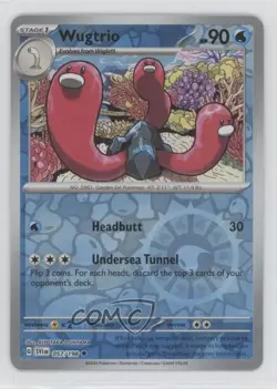 Wugtrio Reverse Foil Pokemon SV01: Scarlet & Violet #057 - Image 1