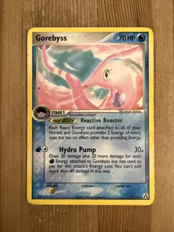 Gorebyss - 17/92 - Rare - PL/MP, English Pokemon EX Legend Maker - Image 1