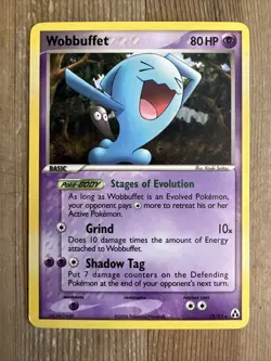 Pokemon TCG - Wobbuffet 28/92 Non-Holo Rare - EX Legend Maker - VLP - Image 1