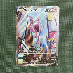 Mewtwo V 072/078 Pokemon Go Holo Ultra Rare - Pokemon TCG - Image 1