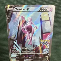 Mewtwo V 072/078 Pokemon Go Holo Ultra Rare - Pokemon TCG - Image 2