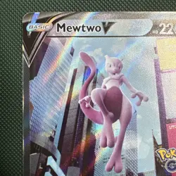 Mewtwo V 072/078 Pokemon Go Holo Ultra Rare - Pokemon TCG - Image 4