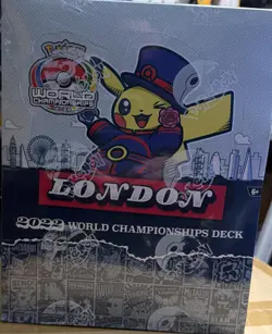 Pokemon 2022 World Championships Deck Display (Set of 8) Factory Sealed 2 Each - Image 1