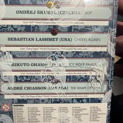 Pokemon 2022 World Championships Deck Display (Set of 8) Factory Sealed 2 Each - Image 2