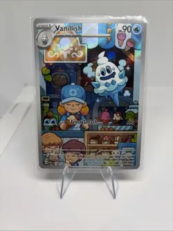 Vanillish Pokemon Paradox Rift 190/182 Illustration Rare Near Mint - Image 1