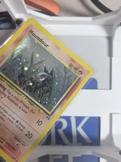 Pokemon Houndour Neo Discovery 5/75 Holo Rare Unlimited With Swirl - Image 3