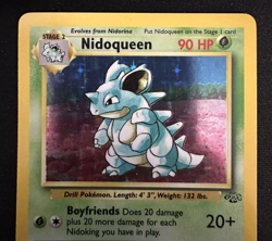 Nidoqueen 1999 WotC US Pokemon Jungle Unlimited 7/64 HOLO FOIL Rare NM - Image 3