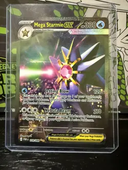 Mega Starmie EX 118/088 SIR Pokemon TCG Perfect Order - Special Illustrator Rare - Image 1